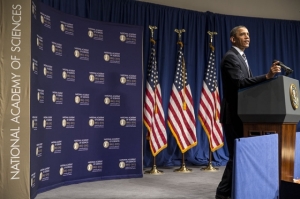 Obama remarks at National Academy of Sciences